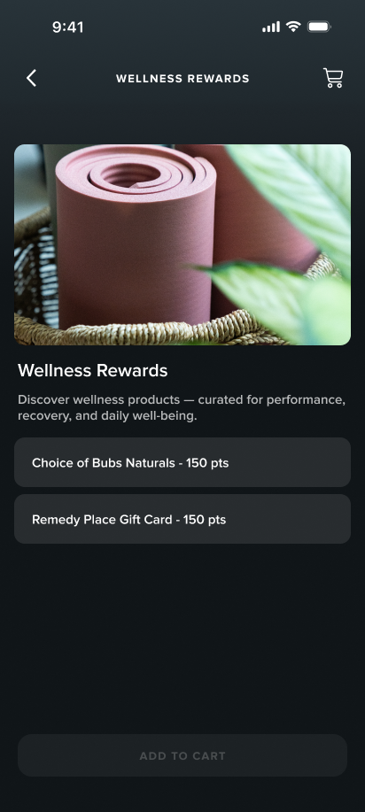 New compensation — wellness rewards